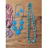 Image 5 : Assorted Costume Jewelry: Beautiful Chunky Necklaces, and 2 Sets w/ Matching Earrings