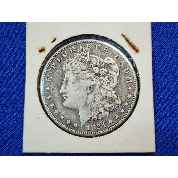 1921-S Silver Morgan Dollar - 90% Silver U.S. Dollar