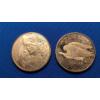 Image 2 : (2) 1 ADVP Oz .999 Fine Copper Rounds - American Eagle/Erymanthian Boar