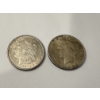 Image 1 : 1921 & 1922 United States Silver Dollar Lot - Morgan & Peace Dollars - Incredible Lot