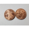 Image 2 : x2 1 oz Fine Copper Rounds: Indian Head & Erymanthian Boar