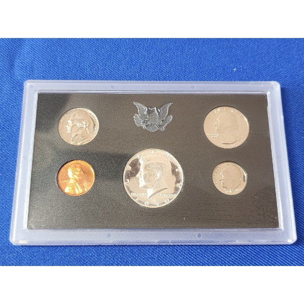 1970-S United States Proof Set Including 40% Silver Half Dollar