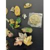 Image 6 : Assorted Pins & Tokens - Christmas Tree - Boot - Monkey - Leprechauns - Ohio Hat 