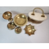 Image 2 : Collection of Vintage Brass Decor Items - Total Weight 2.8lbs