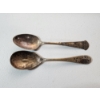 Image 1 : Two Vintage Sterling Silver Spoons TW: 45.9g