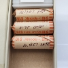 Image 3 : NEARLY FULL BOX & ROLLS - 10 Assorted U.S. Quarter Rolls - Approx. Face Value $100.00