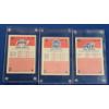 Image 2 : (3) 1986 Fleer Premier Basketball Cards - Isiah Thomas, Karl Malone, James Worthy