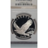 Image 2 :  NGC 2008-P PF 69 ULTRA CAMEO Bald Eagle Commemorative 90% Silver Proof Dollar