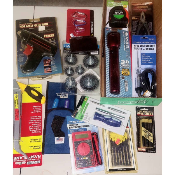 LARGE Lot of Assorted Tools All Brand New Over 14 Items See PIcs
