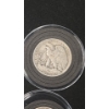 Image 14 : Assorted Years & Mint Marks 90% Silver Walking Liberty Half Dollars In Coin Capsules -Face Value: $4