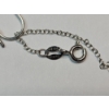 Image 7 : Sterling Silver: 3-Stone Necklace, 3-Stone Dangle Earrings, Stud Earrings Total Weight: 5.2g