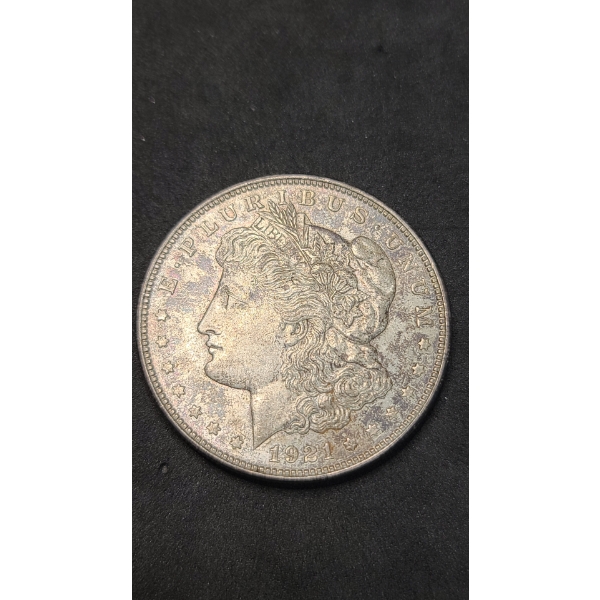 1921-D 90% Silver Morgan Dollar