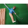 Image 6 : VINTAGE Collectible 1960's Marx Arnold Palmer Toy Golf Game - Complete with Original Parts & Box! 