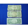 Image 5 : (3) $1 Dollar Bill Silver Certificates: 1935-E, 1957, 1957-B