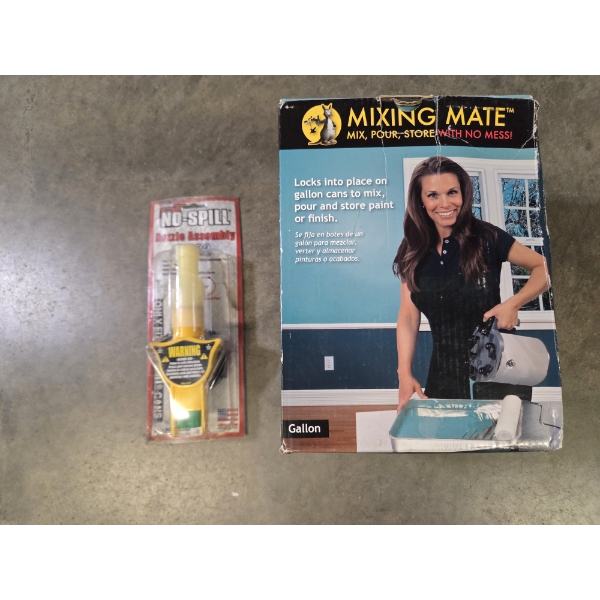 New Mixing Mate & No Spill Nozzle