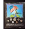Image 1 : Obsolete Coins of Yesteryear Display Ft. 7 Historic US Coins Including Silver! See Description!
