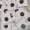 Image 2 : Partially Filled Bucket Of Early Twentieth Century U.S. Lincoln Wheat Cents Including VDB Cents