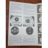 Image 6 : Uncut Sheet of 1999 United States $1 Federal Reserve Bureau of Engraving & Printing ~ $4 Face Value