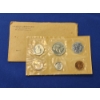 Image 1 : 1962 United States Uncirculated Coin Set Including 90% Silver Half Dollar, Dime, Quarter