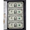 Image 4 : UNCUT United States Currency $2 Bill Sheet Featuring Four Different $2 Notes on One Sheet in Display