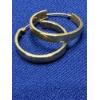Image 3 : 14K Gold Earrings, 3 Pairs of Hoop, Total Weight 5.0g