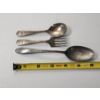Image 8 : 3 Silver-Plated Utensils "Baby" Imperial Fork and Spoon & W.M. Rogers Spoon TW: 51.7g