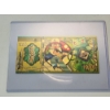 Image 1 : RARE 1996 Pokémon 999999 Gold Foil Note - Bulbasaur - Mint Condition in Protective Holder           