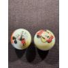 Image 3 : Rare Vintage Mickey & Minnie Mouse Disney Advertising Marbles - Exceptional Condition