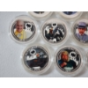 Image 4 : 10 Assorted BATMAN DC Comics Colorized Collectible Coins in Capsules