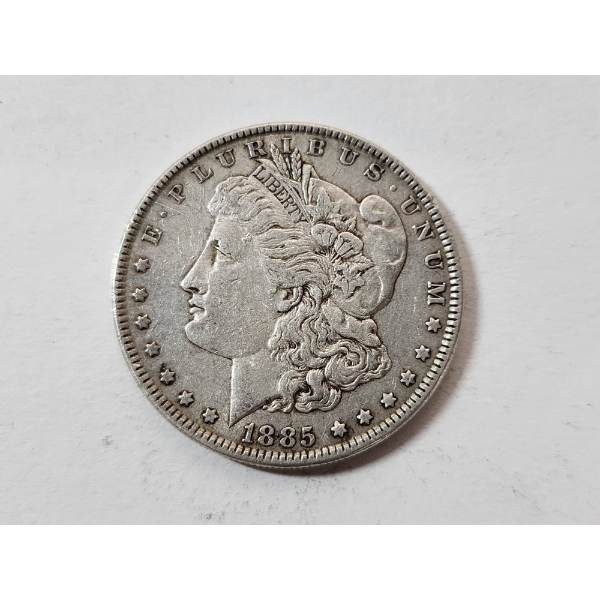 1885 Morgan Silver Dollar - 90% Silver 