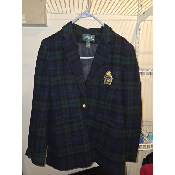 Two Classic Ralph Lauren Designer Blazers In Perfect Condition Size 4