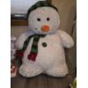 Image 4 : Neat 12" Animated Snowman Tree, Polar Express Santa, Big Snowman Plush, & Fancy Elf All Like New