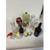 Image 2 : Miscellaneous Glassware - 14 bottles - Dressing containers - corn salt and pepper shakers - mug - le
