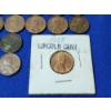 Image 2 : Assorted Years Lincoln Wheat Cents Including 1958 BU FV: $0.19