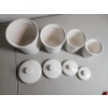 Image 3 : Set of 4 Ceramic Canisters with Lids
