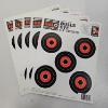 Image 1 : 5 Thompson Target HALO Reactive Paper Shooting Targets - Bulls Eye