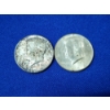 Image 1 : x2 1964 90% Silver Kennedy Half Dollars FV: $1.00