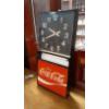 Image 1 : Coca Cola - COKE - Coca Cola Vintage Electric Clock - Nice One - Includes Coke Wave Decal - See Pics