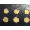 Image 2 : Display Case of 6 California Gold Souvenir Tokens