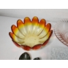 Image 3 : Lot of Glass Bowls, Leaf Shape Tray, Detailed Glass Square Serving Plate 