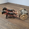 Image 5 : 1974-1988 Geobra PlayMobil Play Sets incl Horse and Wagon, Cannon and Military Man