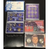 Image 1 : Assorted Years/ Coin Types Proof Sets & Coins Displays