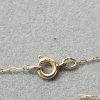 Image 3 : Gorgeous Dainty 14K Gold Filled Necklace with Flower Pendant 