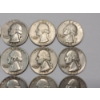 Image 3 : $4.00 Face Value of Assorted Years U.S. 90% Silver Quarters 