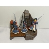 Image 5 : Wizard of Oz Figurines - Electric Ornament (unknown working condition) 