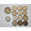 Image 6 : Assorted Silver Coins: $1.45 in 90% U.S. Coins & (1) 80% Silver Canadian 10-Cent Coin