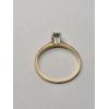 Image 5 : 14K Yellow Gold Engagment Ring - Size 6 - Weight: 1.4g
