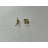 Image 3 : 10k Gold Jewelry including Tinker Bell Earring - Total Weight 1.0 Gram