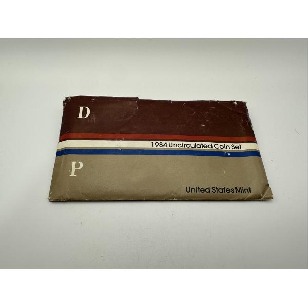 1984 P&D Uncirculated Coin Set
