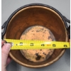 Image 7 : Antique 1874 Handcrafted Heavy Copper Apple Butter/Candy Kettle By D. Picking & Co. Bucyrus, Ohio